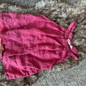 Nicole Miller linen top